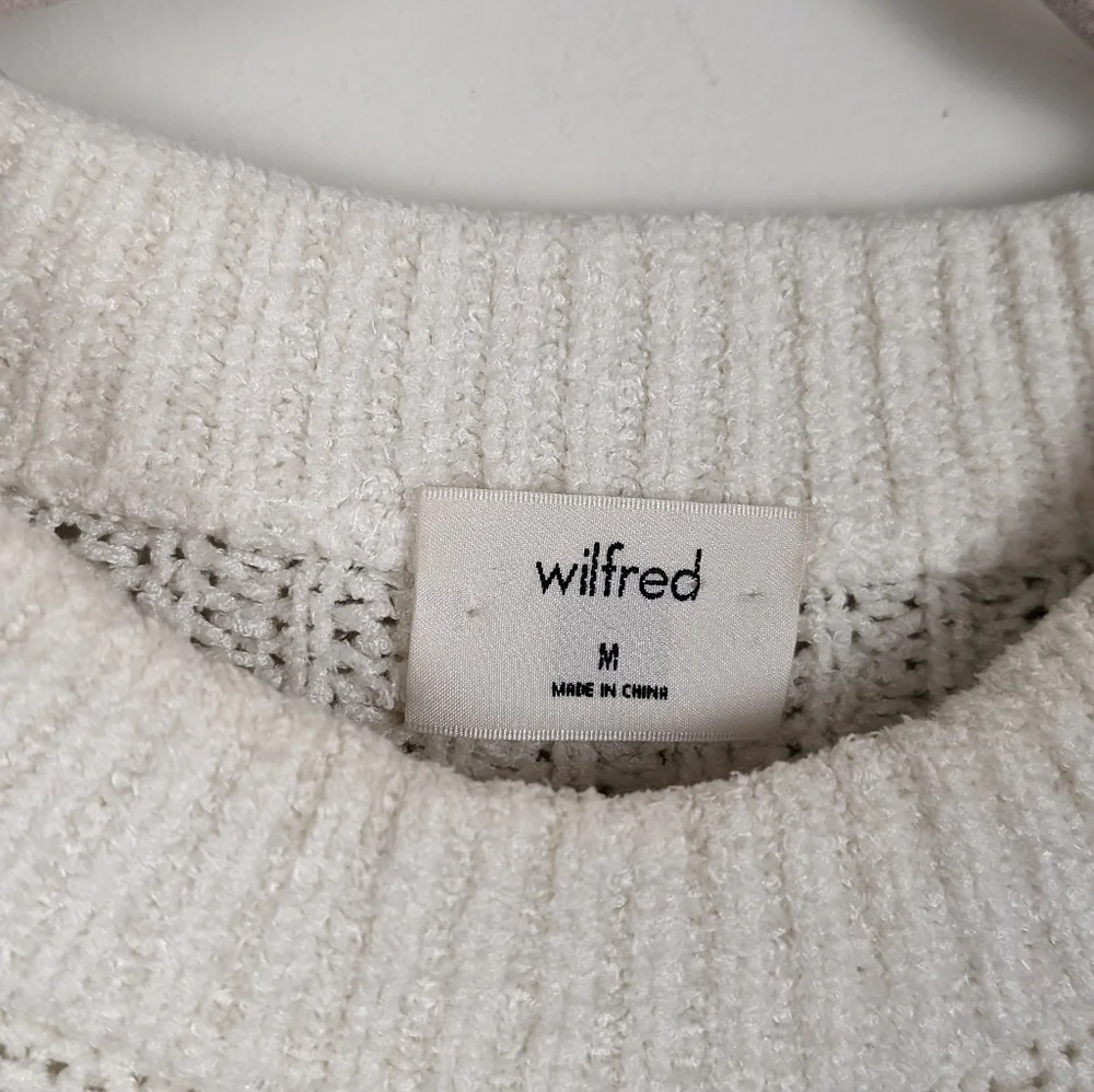 Aritzia Wilfred Essential Chenille Sweater - Picture 7 of 9